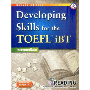 【洋書】Developing Skills for the TOEFL iBT Reading : Intermediate, 2/E