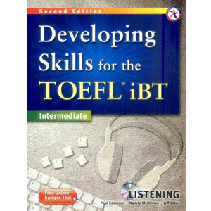 【洋書】Developing Skills for the TOEFL iBT Listening : Intermediate, 2/E